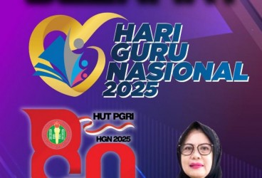 SMAN 8 Bandar Lampung Mengucapkan Selamat HUT Ke-80 PGRI & HGN 2025