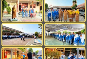 Apel Pembukaan MPLS oleh Kepala Sekolah